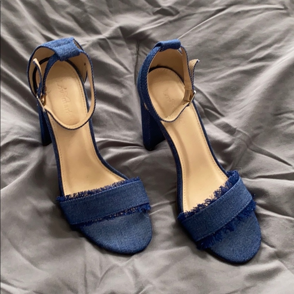 Denim Heels